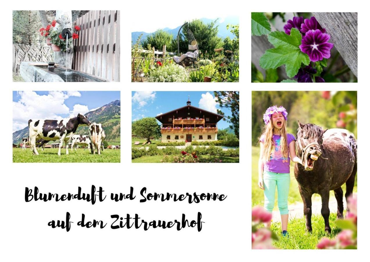 Vila Zittrauerhof - Urlaub Am Bauernhof Gastein Bad Hofgastein Exteriér fotografie